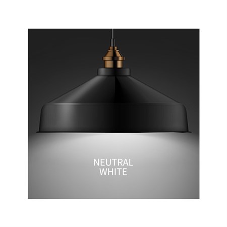 LED bulb E27 12W A60 neutral white GETI