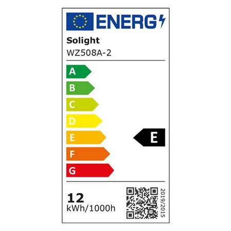 Žiarovka LED E27 12W A60 biela prírodná SOLIGHT WZ508A-2