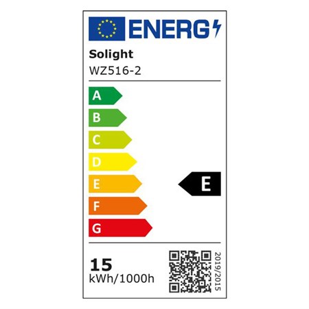 Žiarovka LED E27 15W A60 biela prírodná SOLIGHT WZ516-2