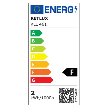 LED bulb G9 2W warm white RETLUX RLL 461