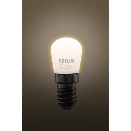 LED bulb E14 2W T26 warm white RETLUX RLL 454
