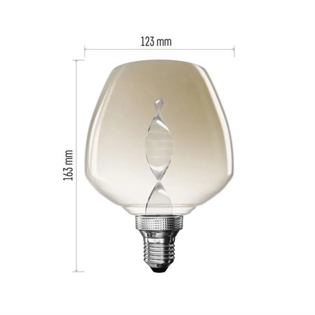 DECO LED bulb E27 3,5W flame EMOS Z59D01