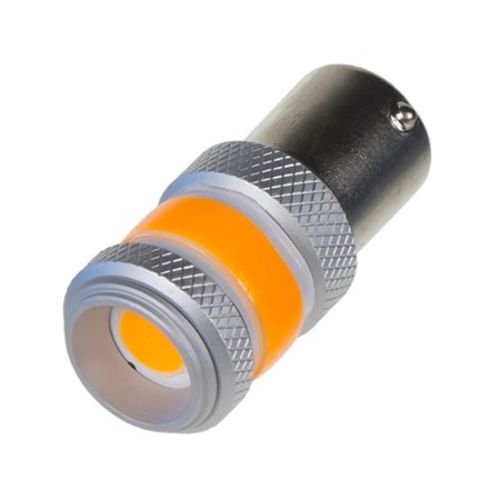 Car bulb LED BAU15s 9-60V 12W CARCLEVER orange