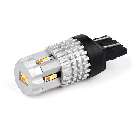 Car bulb LED T20 12V CARCLEVER 95AC010 white/orange