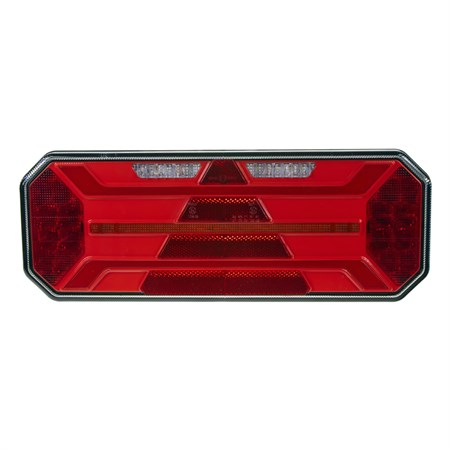 Dynamic turn signal LED CARCLEVER rear right with triangle TRL34P