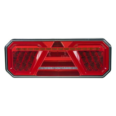 Dynamic turn signal LED CARCLEVER rear left with triangle TRL33L