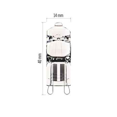 Halogen bulb JC G9 25W EMOS ZE0304