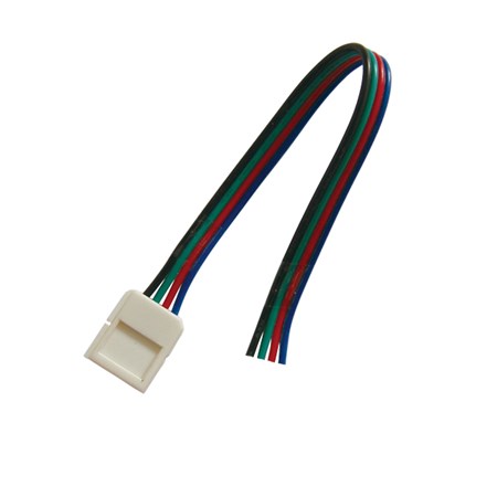 Konektor nepájivý pre RGB LED pásiky 5050 30,60LED/m o šírke 10mm s vodičom