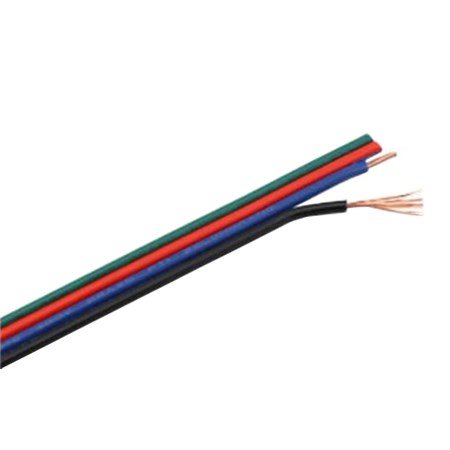 RGB cable for LED strip, 4 x 0.3 mm2