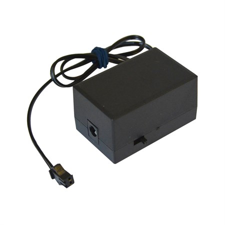 Inverter for luminous cable and DC plug connector