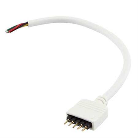 Kabel pro RGBW napájecí s konektorem RM, vidlice, délka 15cm