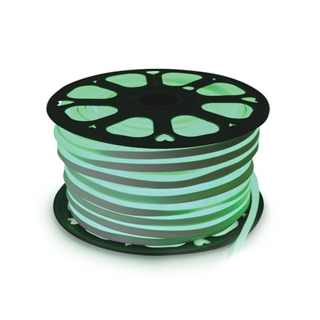 LED neon flexi rope 230V 92 LED/m 7W/m green 50m