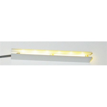 Clips LED on glass warm white 5x 10 cm + adapter