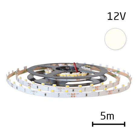 LED pásik 12V 2835 3D  60LED/m IP20 max. 6W/m neutrálna biela (cievka 5m)