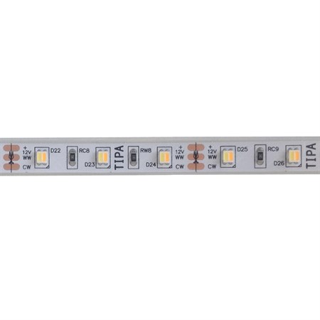 LED pásek 12V 2835  60LED/m IP65 max. 6W/m CCT, variabilní (W+N+C), (cívka 5m) zalitý