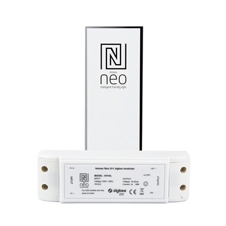 Smart lighting switch IMMAX NEO 07010L 1-channel ZigBee/RF Tuya