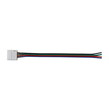 Konektor nepájivý s vodičom pre RGB LED pásiky o šírke 10mm 5050 IP65
