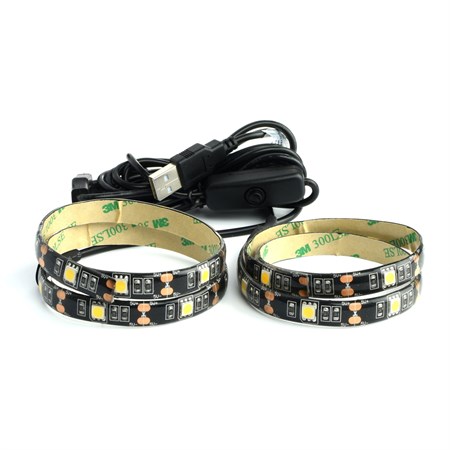 LED pásek pro TV 30LED studená bílá RETLUX RLS 101 USB