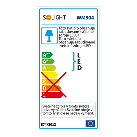 LED pásek pro TV RGB SOLIGHT WM504 RGB 2x50cm