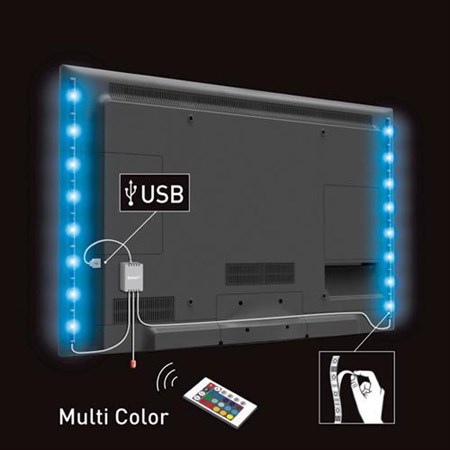 LED pásek pro TV RGB SOLIGHT WM504 RGB 2x50cm