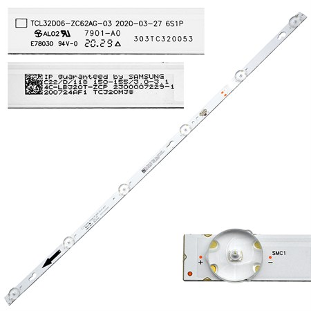 LED backlight GoSAT GS3210E / GS3260E, 1 strip
