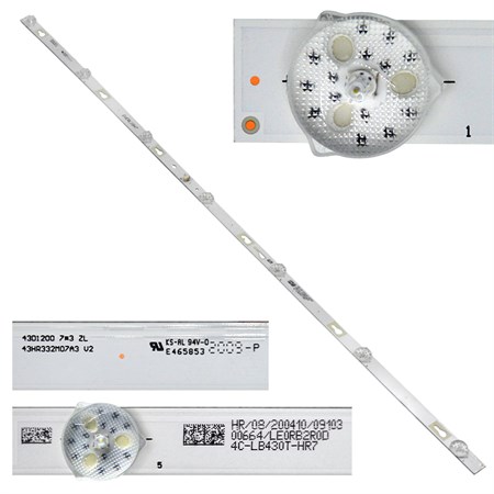 LED backlight GoSAT GS4360, 1 strip