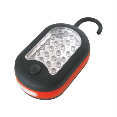 LED Flashlight  (24 +3), plastic (3xAAA)
