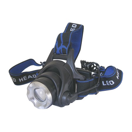 Flashlight LED headlamp 3W Cree XM-L T6 + 2x18650 battery and charger