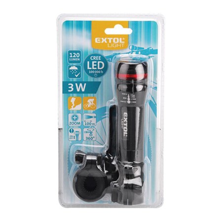 Front bicycle lamp EXTOL LIGHT 43110