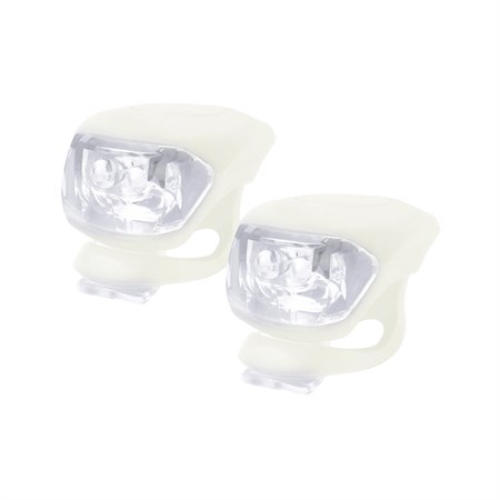 Flashlight bike silicone kit - white, YG2