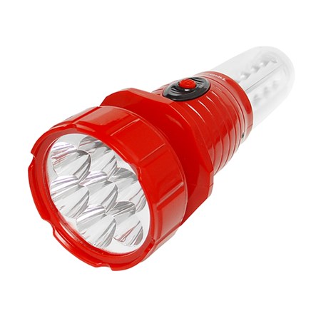 Svietidlo kempingová TIROSS TS-798 7+16 LED, nabíjacie červená