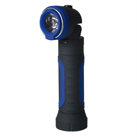 Svítilna ruční TIROSS TS-1109 2W, 4x AAA s magnetem modrá