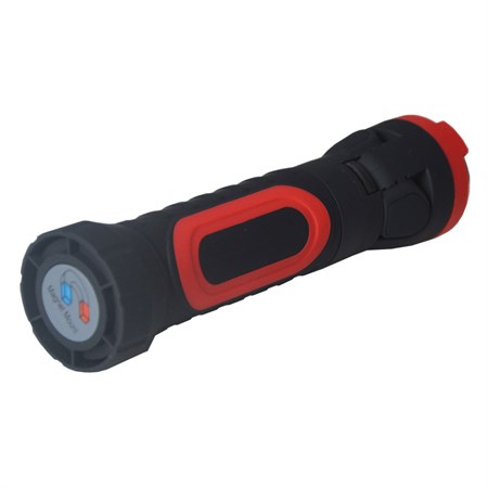 Flashlight hand TIROSS TS-1109 2W, 4x AAA with magnet red