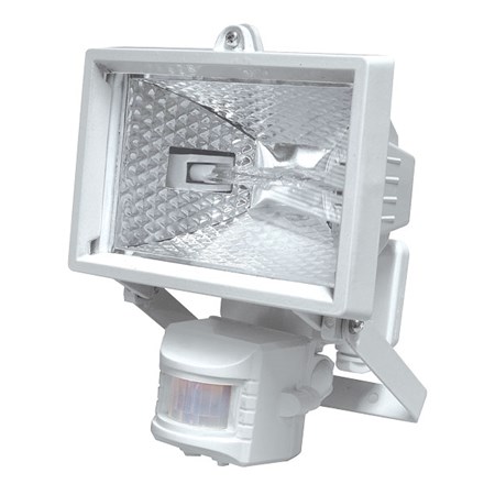 Flashlight - halogen reflector 150W+PIR