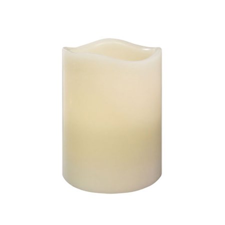 Wax LED candle vanilla scented