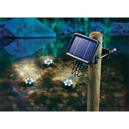 Svietidlo LED - solárne  podvodní reflektory