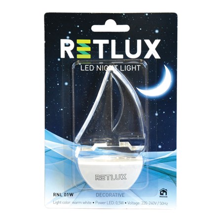 Noční světlo RETLUX RNL 01W