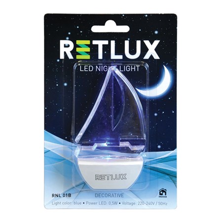 Noční světlo RETLUX RNL 01B