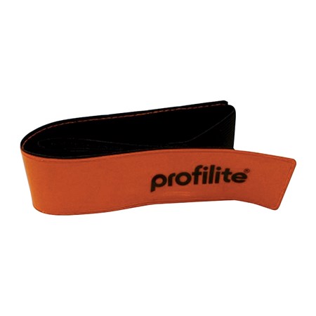 Reflexní páska, elastická, Strap, oranžová, 43x3,5 cm