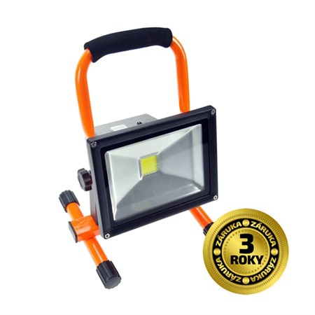 LED spotlight portable SOLIGHT WM-20W-D 20W
