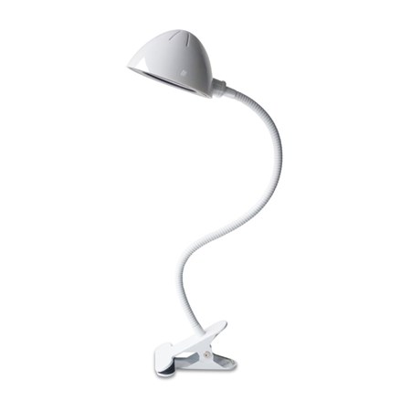 Lampa LED stolná IMMAX CLIP WHITE 08925L