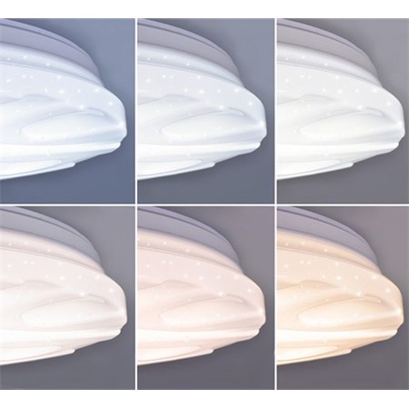 Ceiling lamp SOLIGHT WO735 Wave 60W