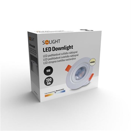 LED lamp SOLIGHT WD215 9W