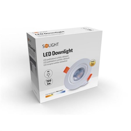 LED svítidlo SOLIGHT WD214 9W