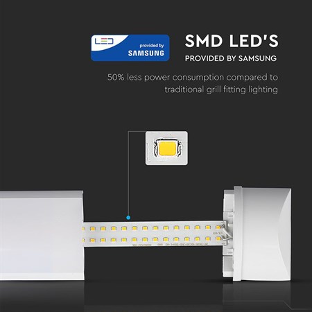 LED universal luminaire V-TAC VT-8-20 6400K 20W