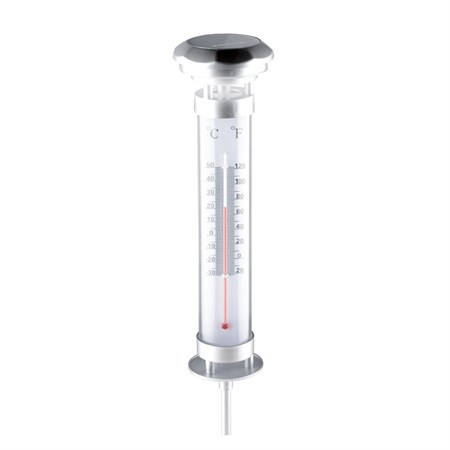 Solar light Grundig 9640 with thermometer