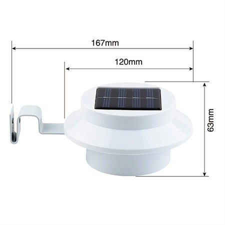 Solar luminaire 4L with holder