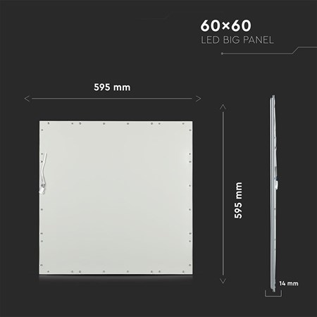 LED panel V-TAC VT-6060 6400K 45W