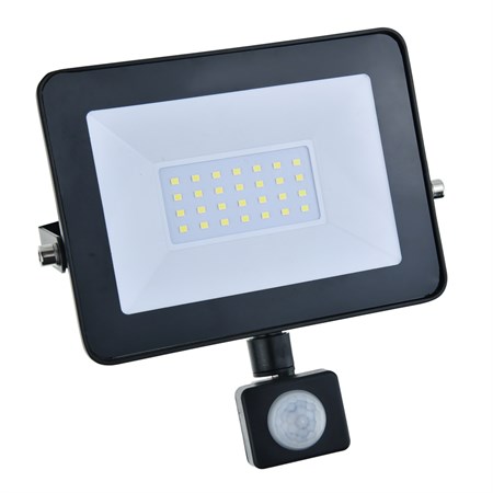 LED reflektor GETI GLF30P 30W s PIR čidlom