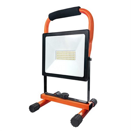 LED Portable spotlight SOLIGHT WM-50W-FEM Pro 50W with folding stand